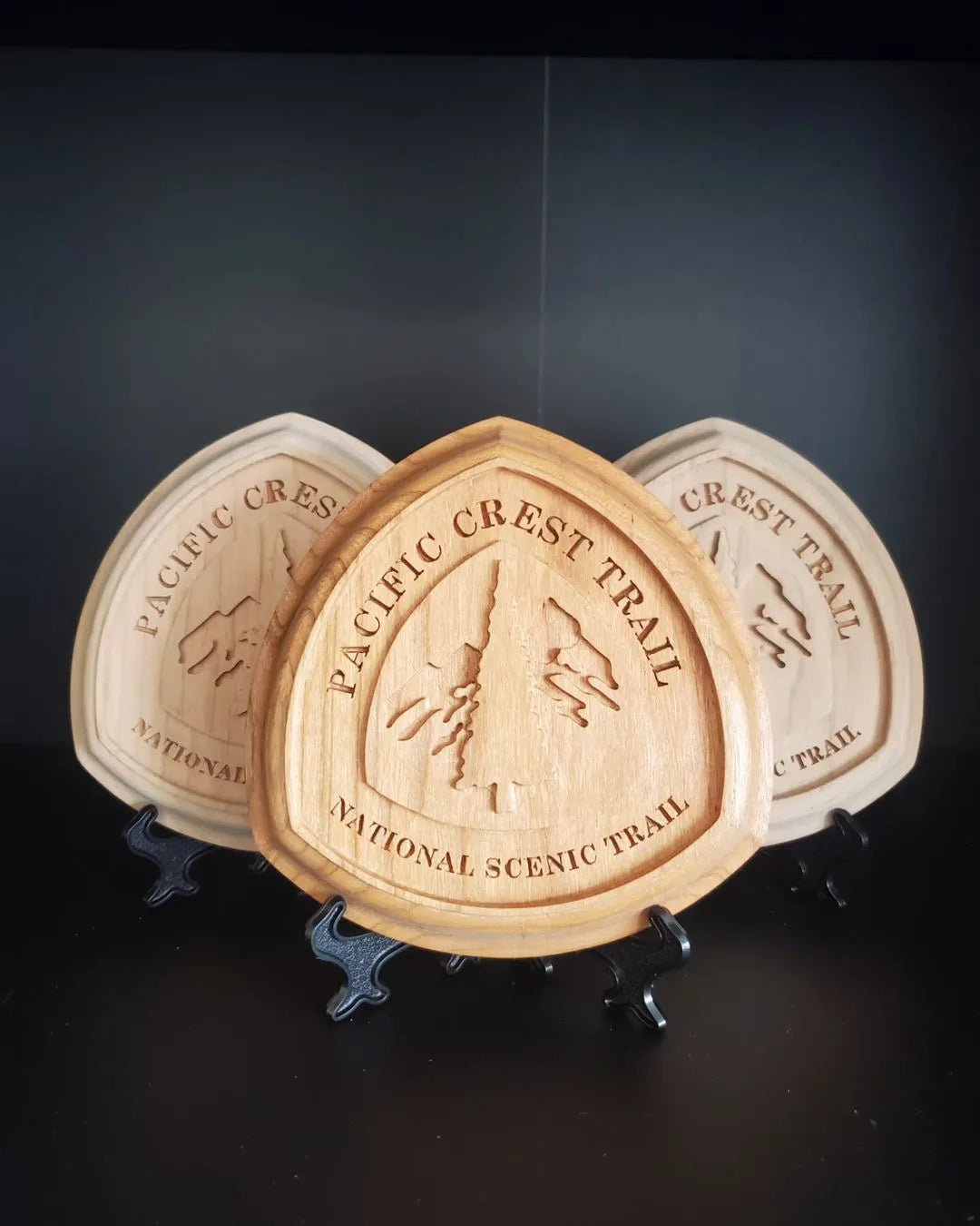 Custom Pacific Crest Trail Wooden Plaques