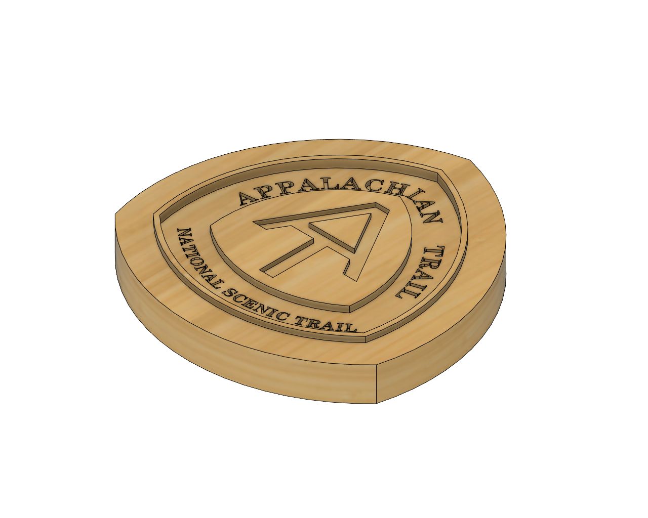 Custom Appalachian Trail Plaque