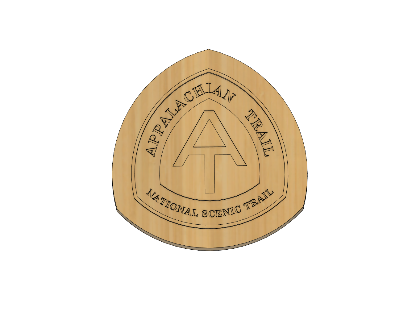 Custom Appalachian Trail Plaque