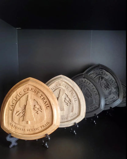 Custom Pacific Crest Trail Wooden Plaques
